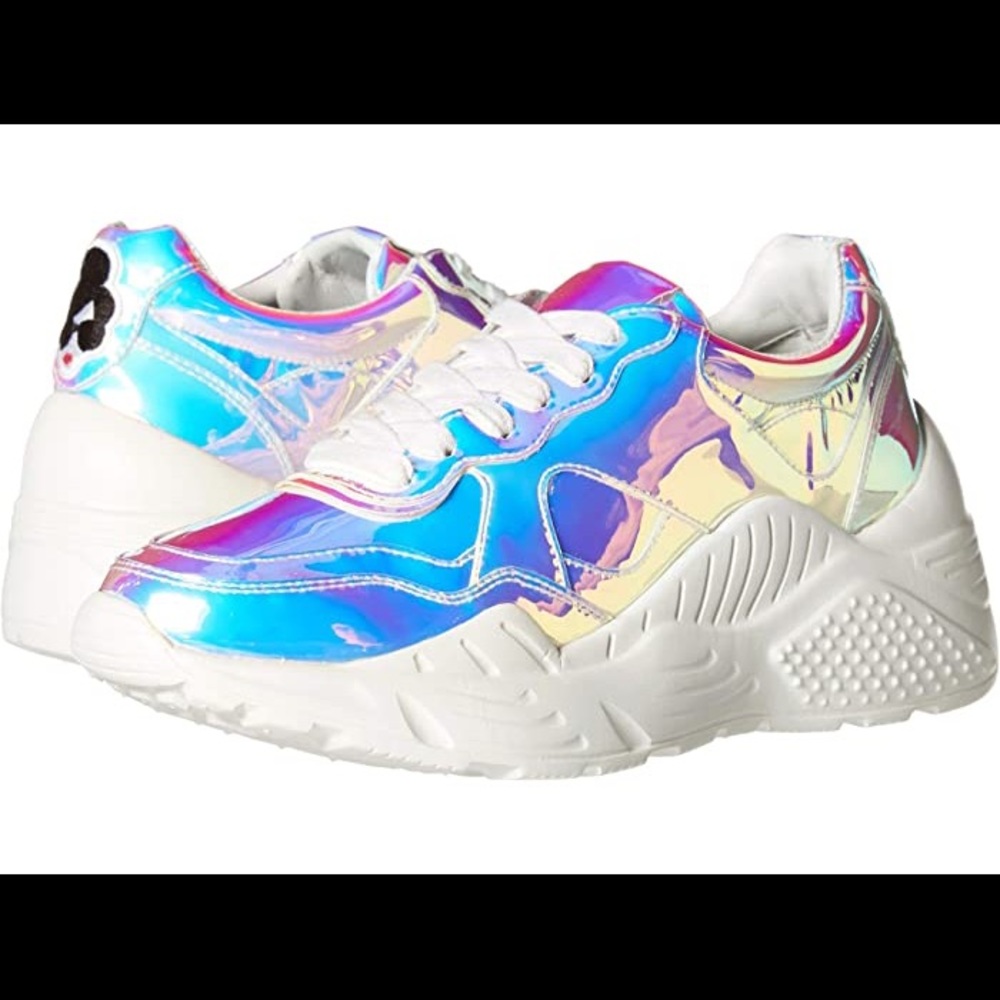 Alice + Olivia Iridescent Claudine Sneakers